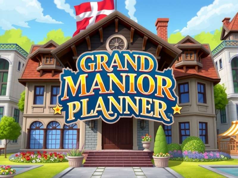 Grand Manor Planner Game Visual Grand Manor Planner Game Banner